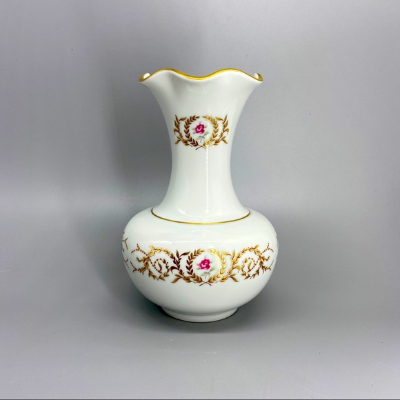 Limoges Accents Vintage Limoges Castel Vase Poshmark